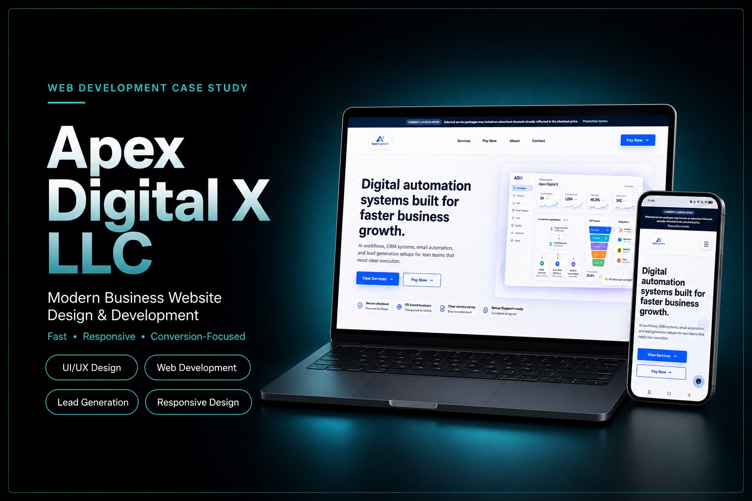 Apex Digital X Website