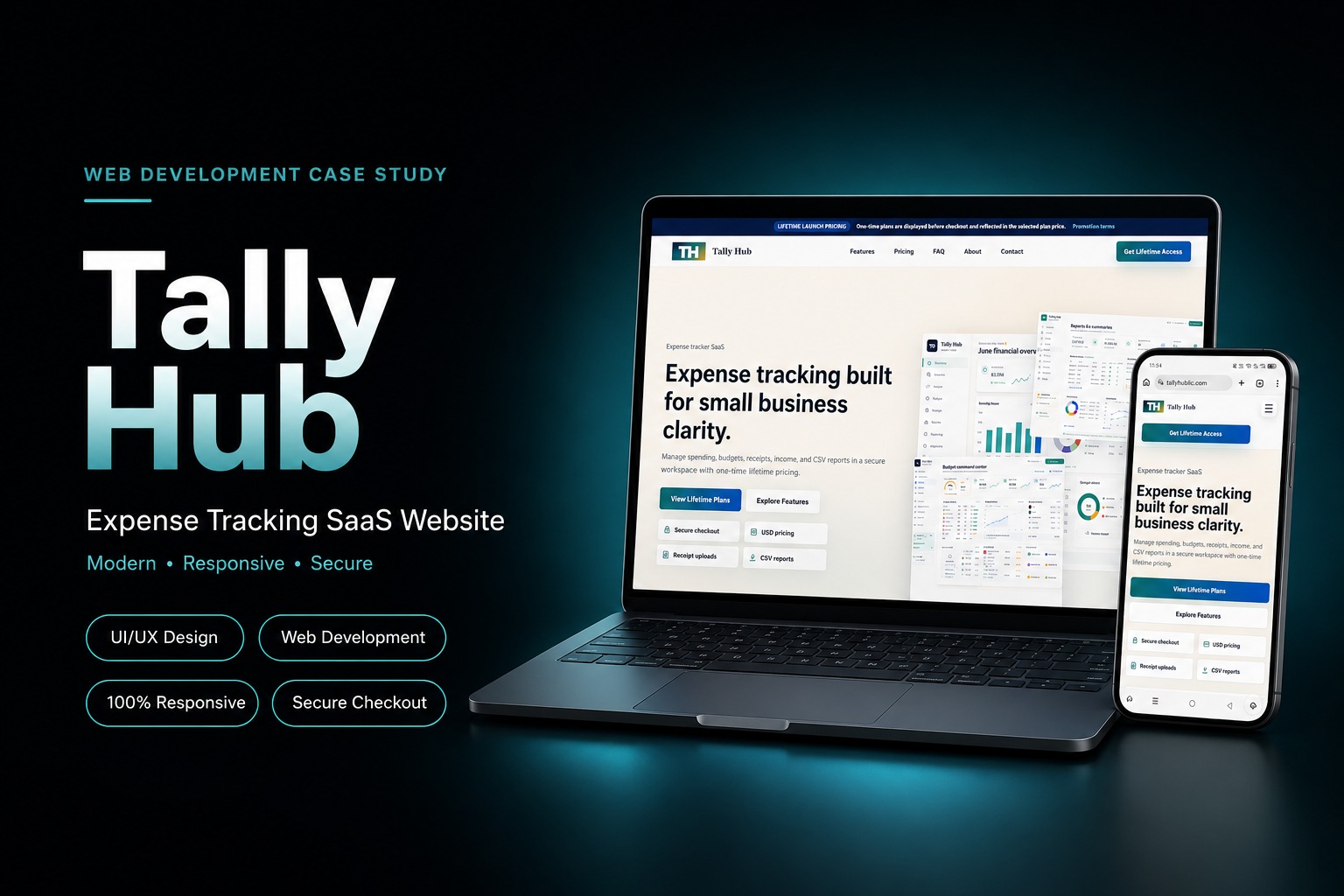 Tally Hub E-commerce Website